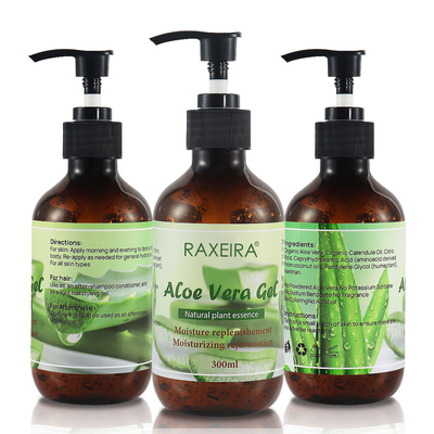 Gel dưỡng ẩm 100% tự nhiên hữu cơ Collagen Repairing Perfect Aloe Vera gel dành cho da mặt 300ml