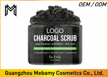 Chăm sóc da mặt Body Scrub, Charcoal Dầu dừa Body Scrub BlackheadsTreatment
