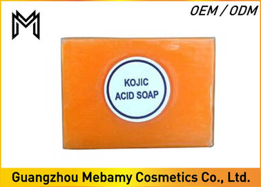 Tự nhiên kháng khuẩn Kojic Acid Soap Orange Skin Lightening cho khuôn mặt / cơ thể